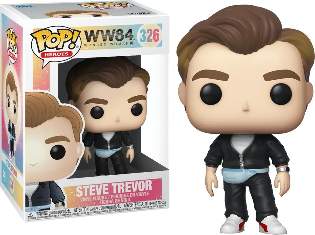 Funko Pop Steve Trevor 326 Wonder Woman 1984 - Figurine Vinyle WW84