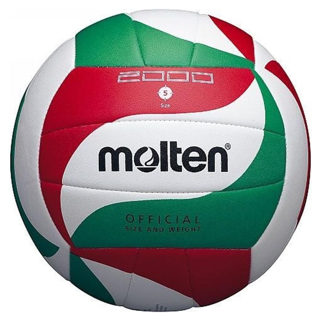 Molten - Volleyball PP2552 (5) (Weiß/Rot/Grün)