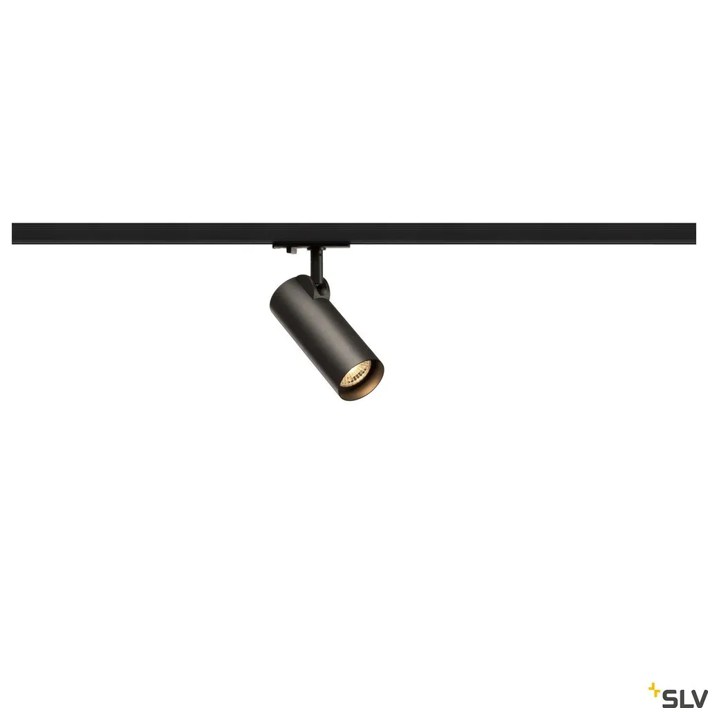 Éclairage sur rail LED HELIA 50 3000K noir pour salon et boutique chic