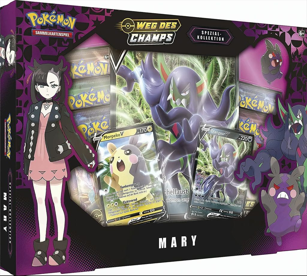 Pokémon - Weg des Champs Spezial-Kollektion: Mary Sammelkarten Trading Cards Decks
