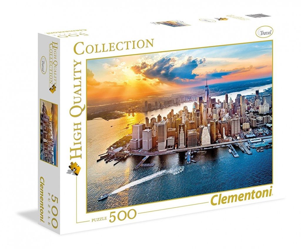 Clementoni Puzzle 500teile New York Produktbild 