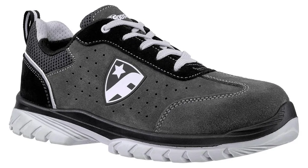 Chaussures de sécurité SMART GREY LOW S1P pour artisan et entrepôt 36