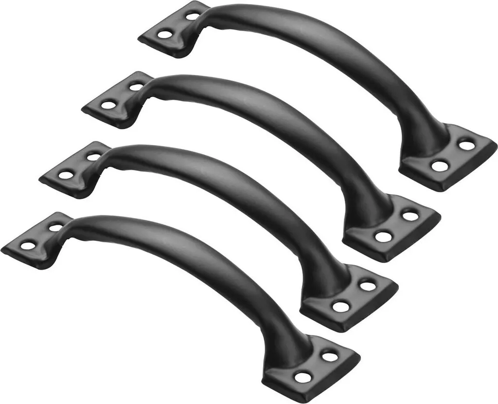 Poignée de porte ultra résistante contre la rouille pour extérieur x4