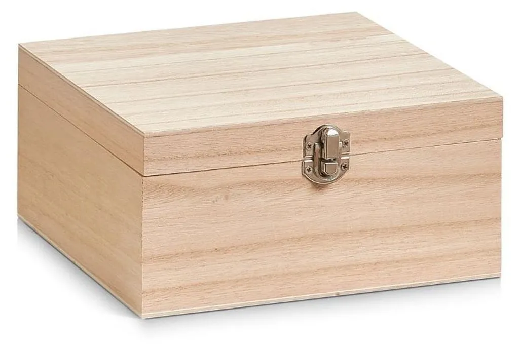 Boîte bois 20x20 cm 15125 pour stopper le désordre dans vos tiroirs