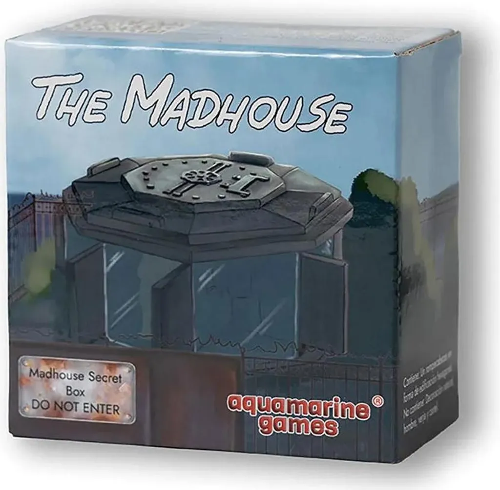 Jeu de société de stratégie Aquamarine The Madhouse au design cristal