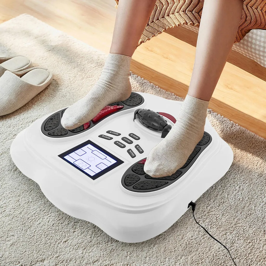 Simulateur de circulation sanguine - Appareil de massage pieds Blanc - 7