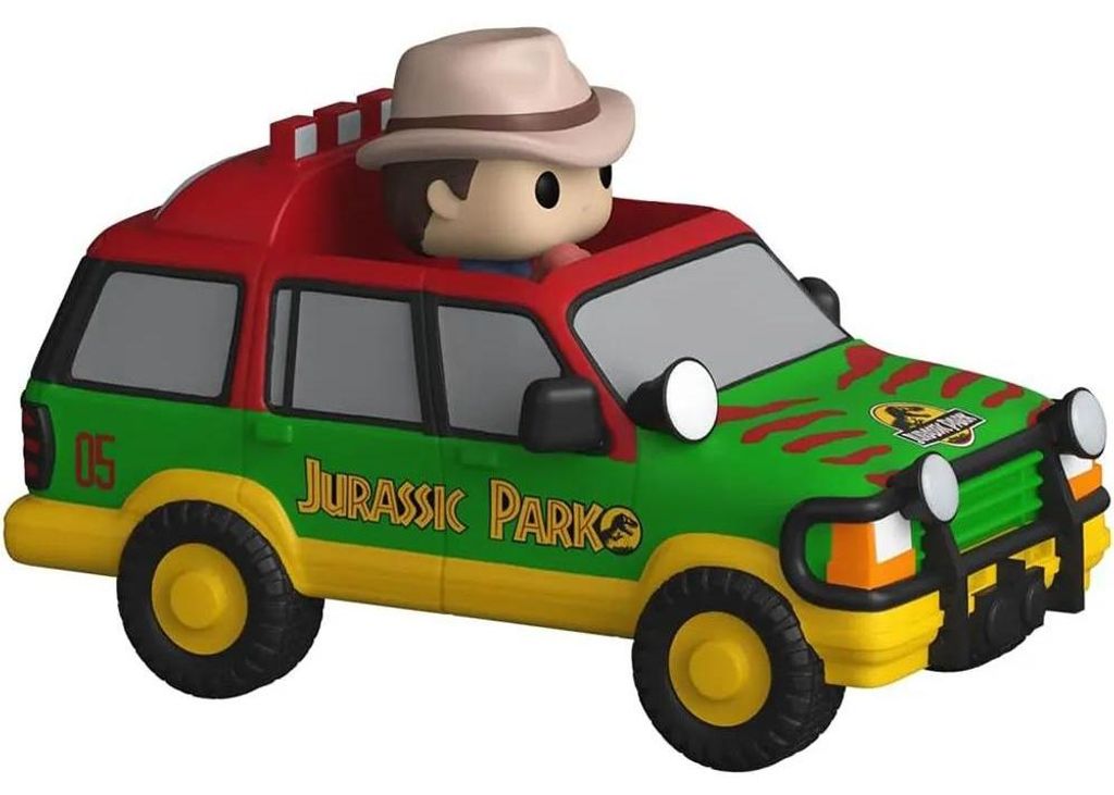 Jurassic Park Bitty POP! Ride Vinyl Figur Jurassic SUV Immagine del prodotto 