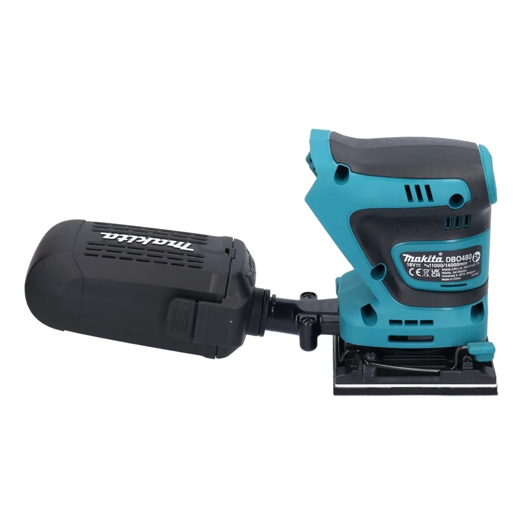 Makita DBO480RM Ponceuse Vibrante sans Fil 18V 112x102mm avec 2 Accus - 5