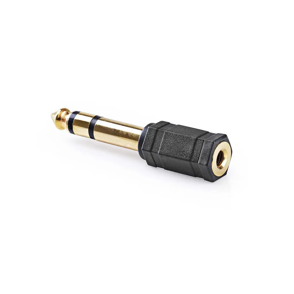 Adattatore Jack Cuffie per DJ e Mixer - 10 Pezzi Stereo Gold Plated - 4