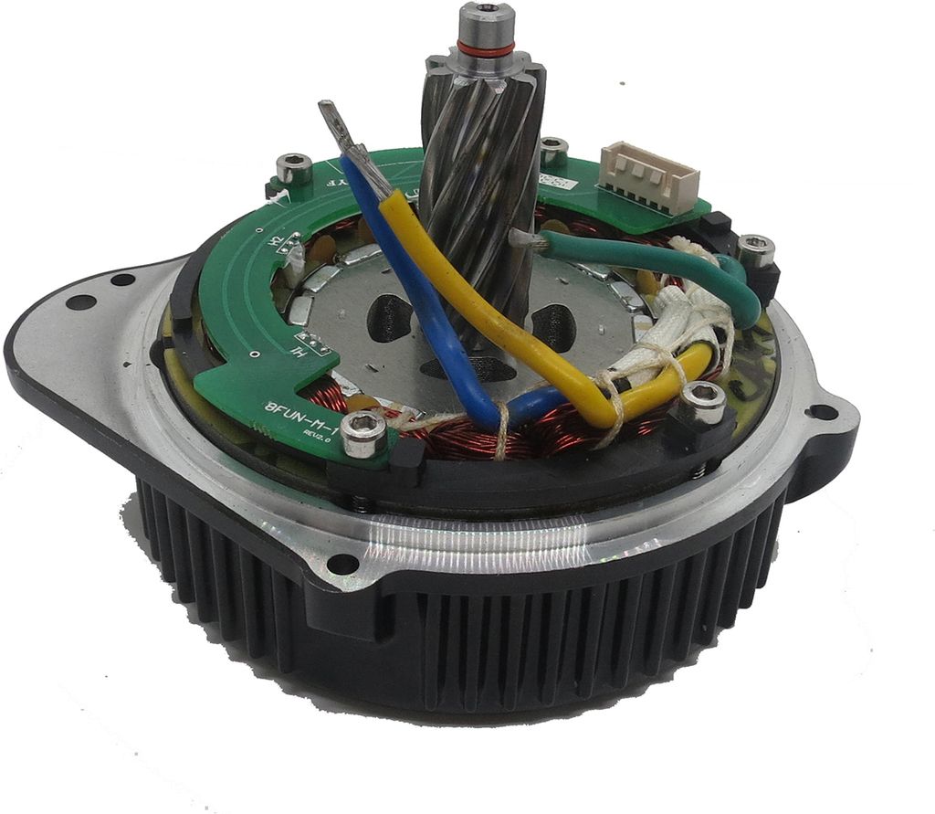 windmeile | Bafang Motorkern mit Stator und Rotor für BBS02 48V 500W, Original Ersatzteil, Fahrrad, E-Bike, Elektro Fahrrad, Pedelec