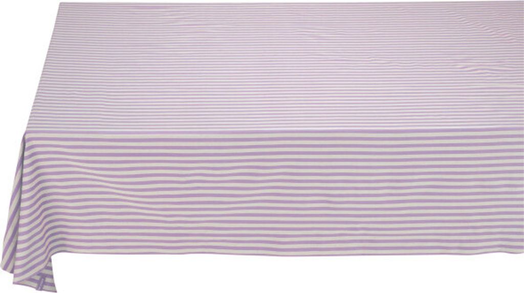 Pip Studio Table Cloth Stripes Farbe Lilac 180x300cm
