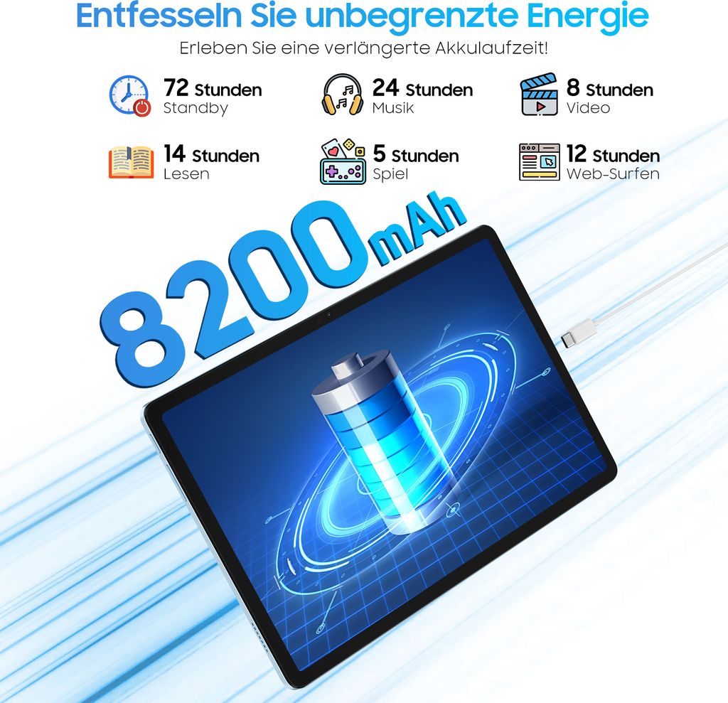 Blackview Tab90 WiFi 11-calowy tablet z systemem Android Zdjęcie produktu 5