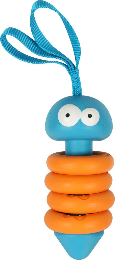 Jouet à garnir Coockoo Larry Orange 16cm stimule l'activité du chien