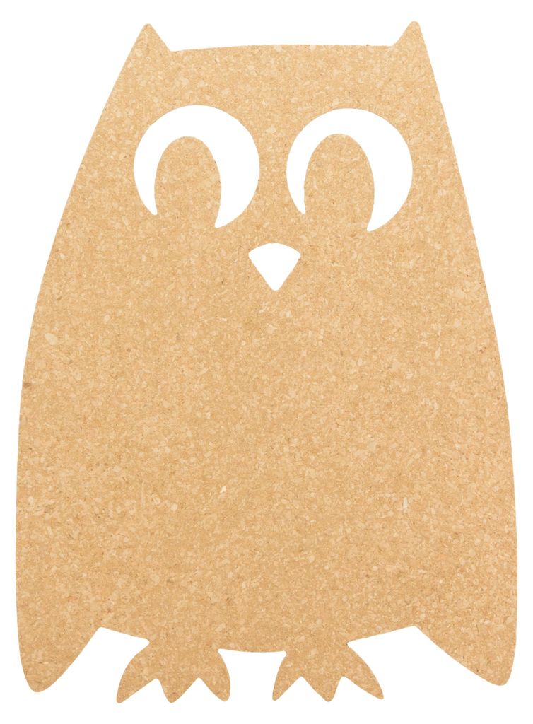 Securit Korktafel SILHOUETTE "Eule" Produktbild 