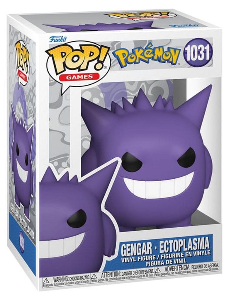 Pokémon - Gengar Ectoplasma 1031 Funko Pop! Produktbild 