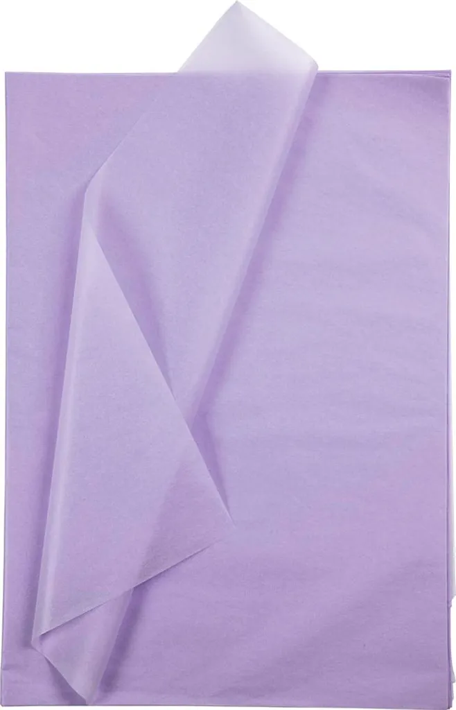 Carta Velina Creativ Company Viola Chiaro | 10 Fogli 50x70cm 14gr