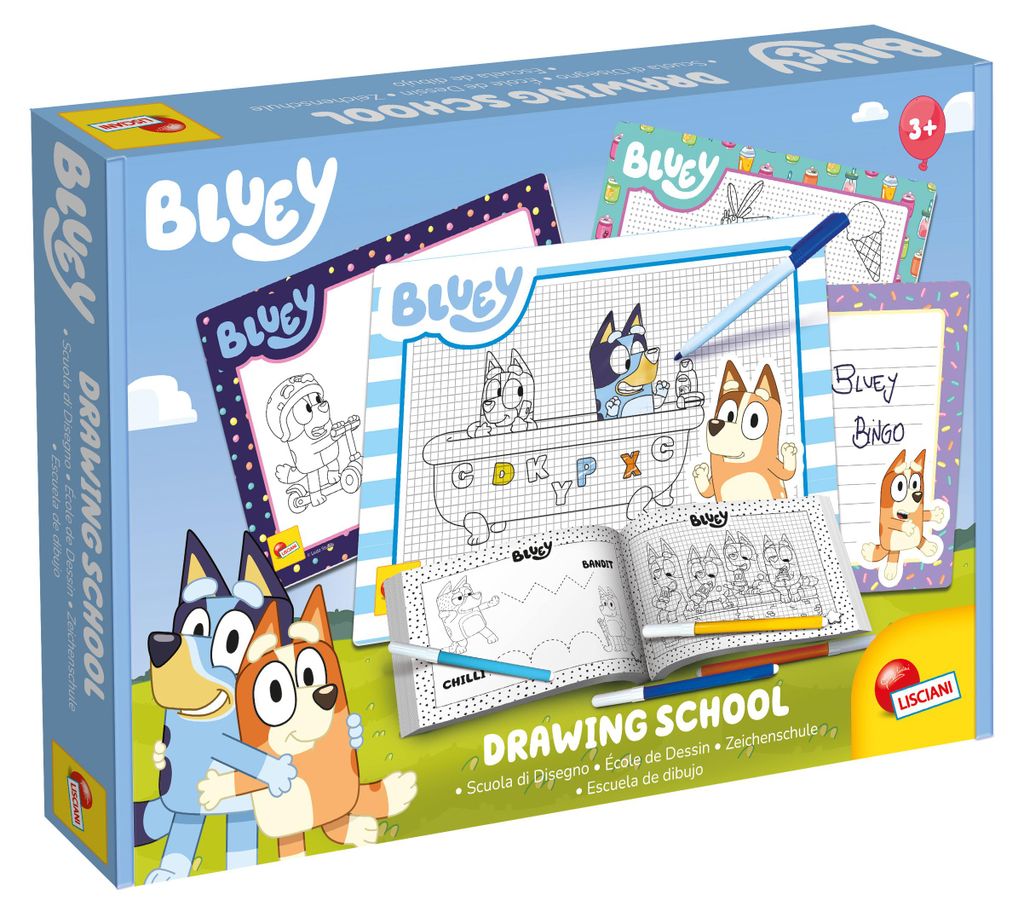 Szkoła rysowania Lisciani Bluey zestaw kreatywny Obrázok produktu 