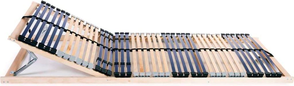vidaXL Lattenrost mit 42 Latten 7 Zonen 90x200 cm