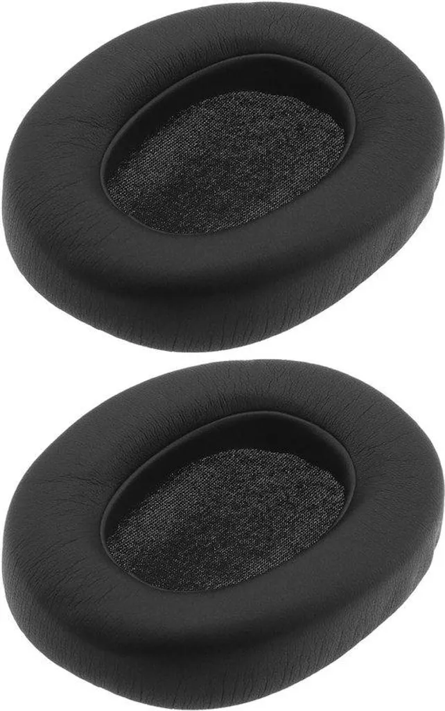 Coussinets en mousse à mémoire de forme haute densité, cuir noir souple
