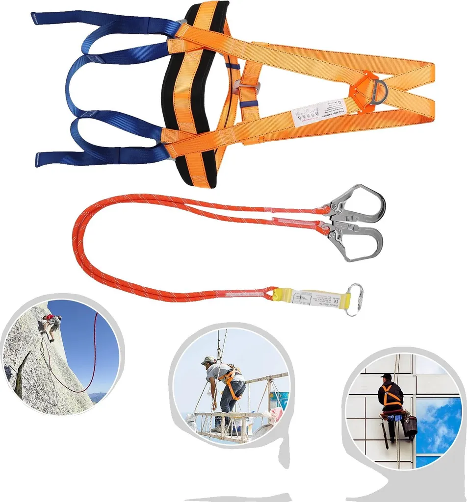 Ceinture de sécurité antichute 800kg en sangle polyester robuste
