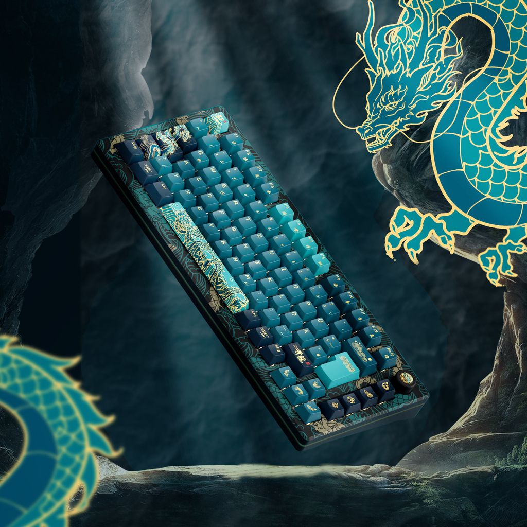 AKKO MOD 007B V3 HE "Year of the Dragon" Gaming Tastatur V2 -Akko Astrolink Magnetschalter (ISO-DE/FR/UK)