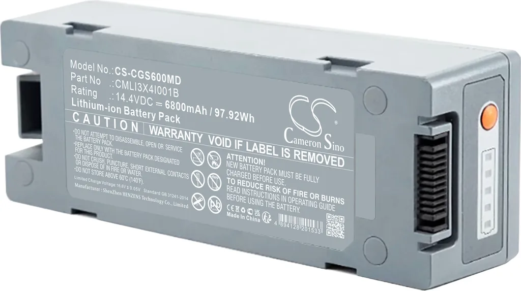 Batterie de secours pour défibrillateur COMEN S6 S8 - Usage Médical - 3