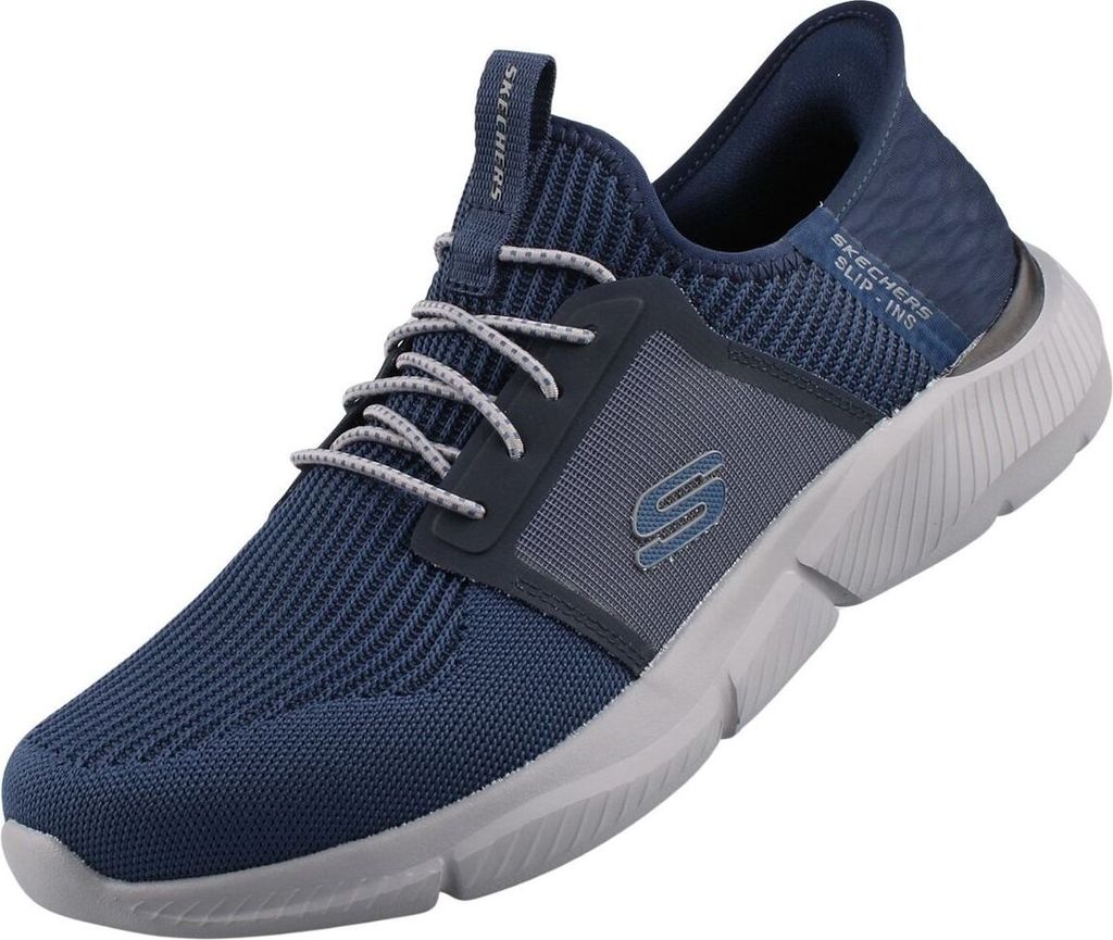 Skechers Ingram Brackett Slip-On Blau NVY Größe EU 47,5