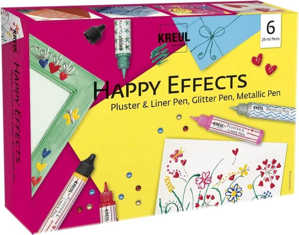 Kreul Happy Effects Sada pier na sviečky 6 ks Obrázok produktu 