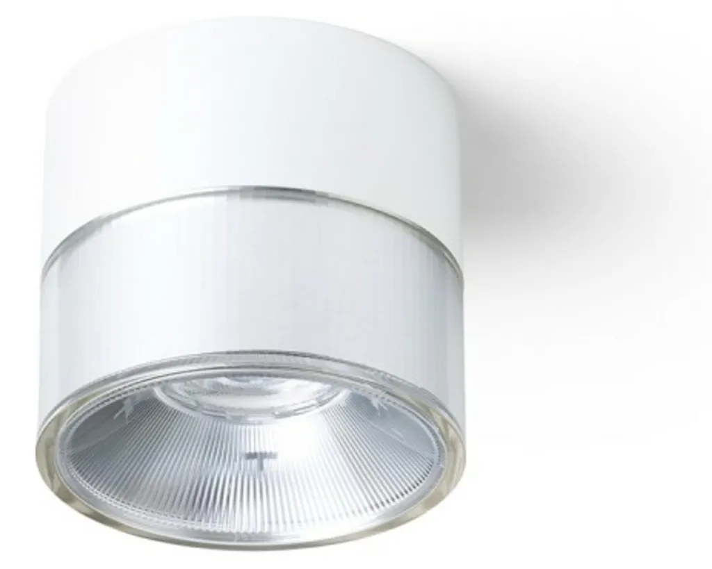 Éclairage Plafond LED pour Salon et Bureau JUNIPER Blanc Chromé 15W