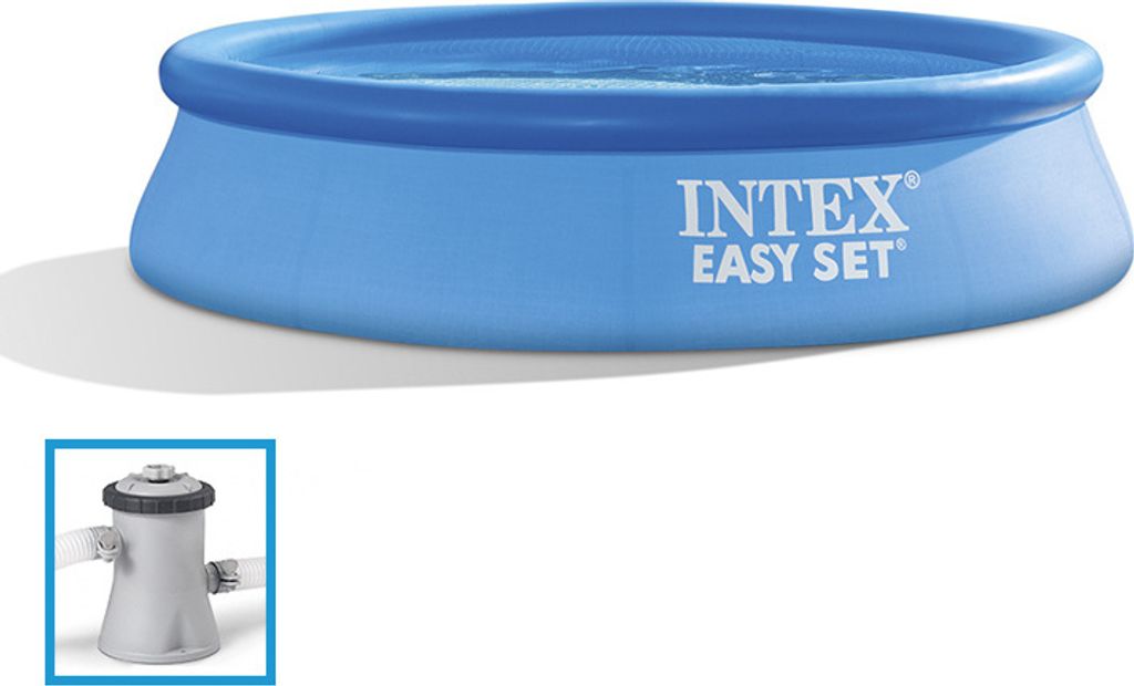 Intex 28108GN, Aufblasbarer Pool, Kind, Blau, 6,15 kg Produktbild 