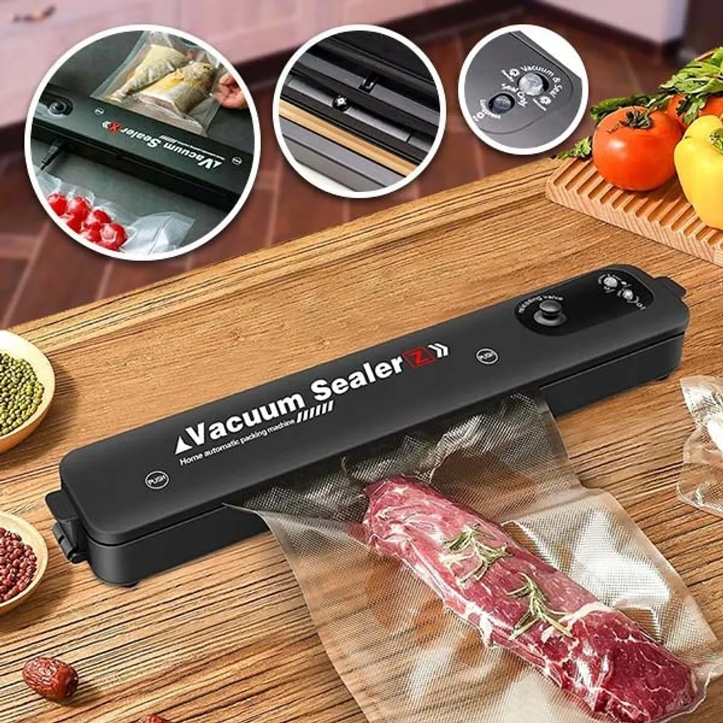 PROVASEAL Set 2 Macchine Sottovuoto Alimenti e 30 Sacchetti Extra - 2