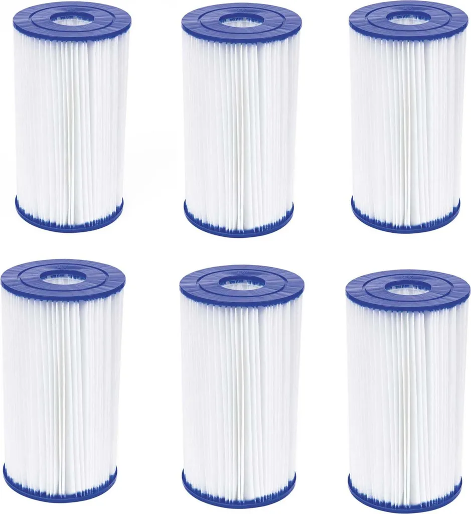 Cartouche de filtration Taille 4 Bestway 58095 Pack de 6 pour Pompe