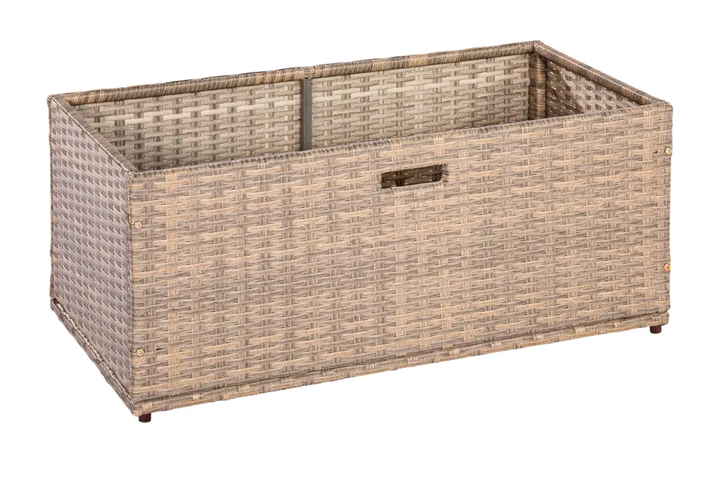 Gagnez de la Place avec le Coffre de Rangement Merxx pour Banc de Jardin