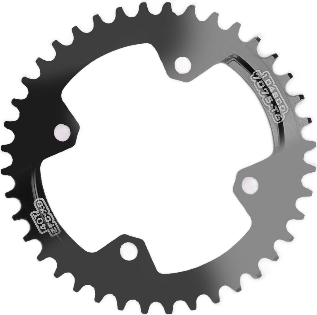 aqxreight FMFXTR -Fahrrad Einkettenbike 104 BCD 40T Runde Schmale, Breite Kette fr Mountainbikkleblau aus Aluminium Alle Fahrrad -Einzelkettenbike ...