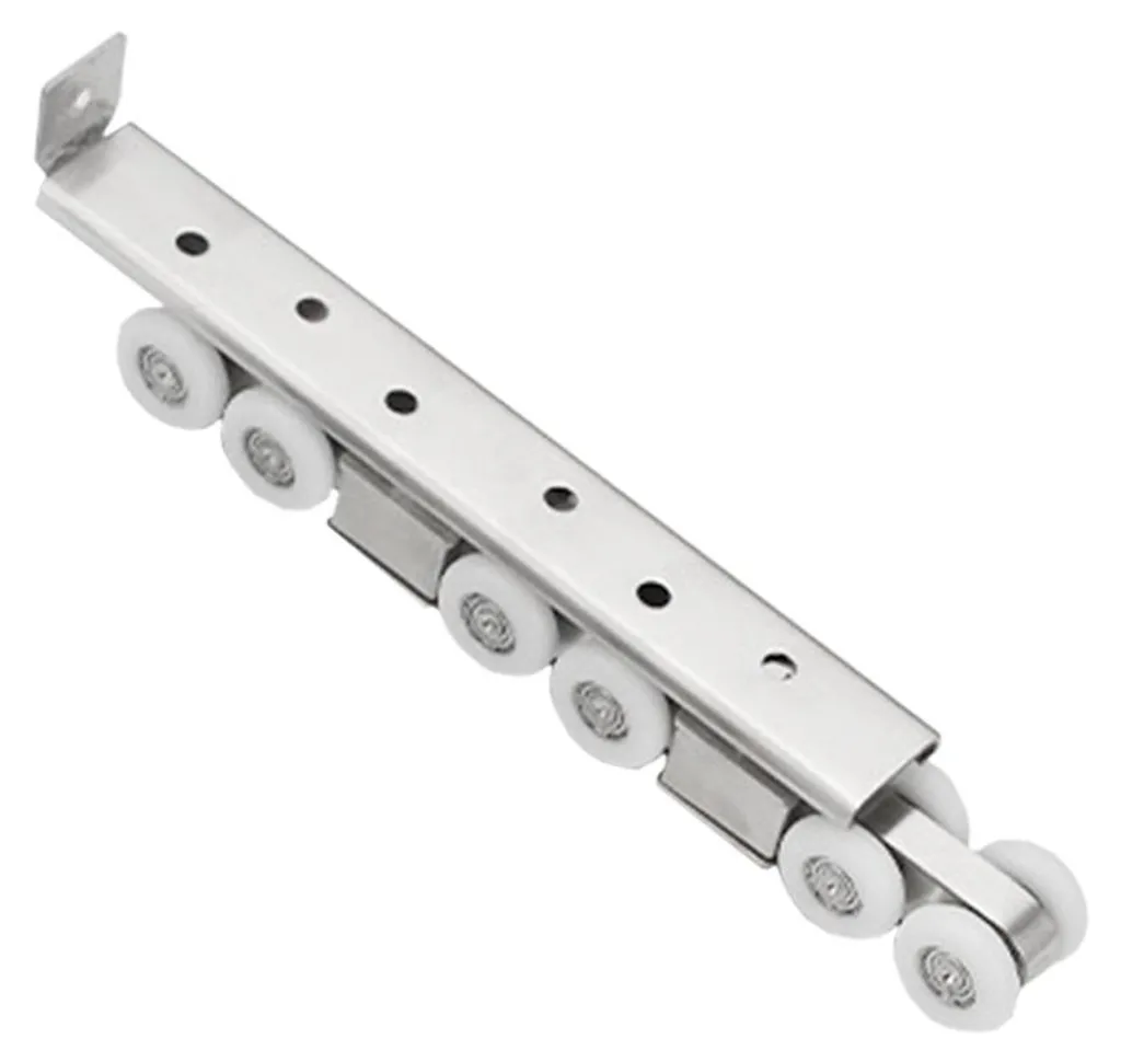 INF Roulement Porte Coulissante Inox 18cm silencieux forte charge
