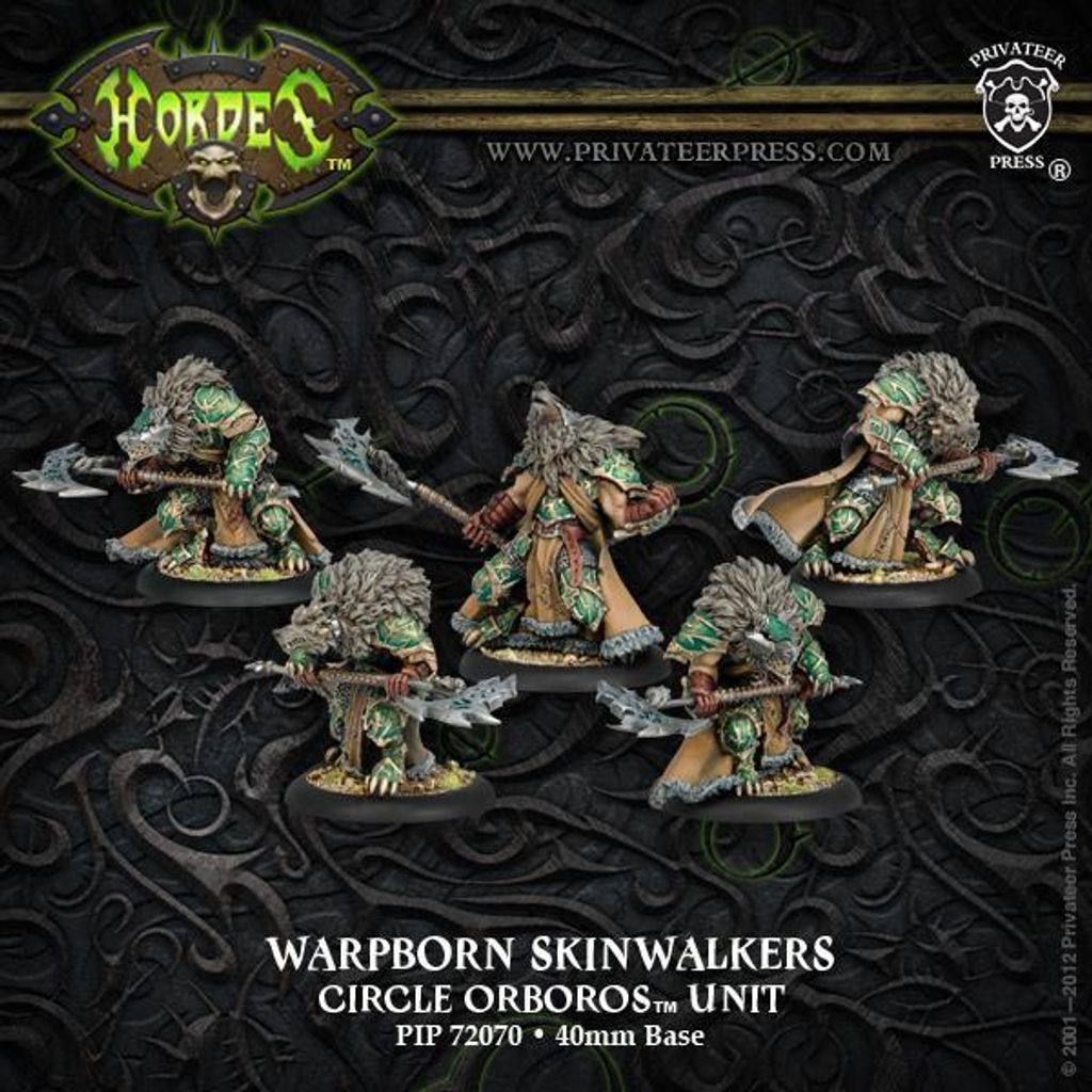 Circle Orboros Warpborn Skinwalkers (5) Unit Box (plastic)