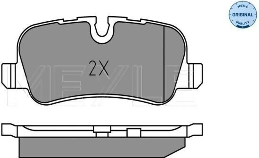 Plaquettes de Frein MEYLE Silencieuses pour Range Rover III L322 Arrière