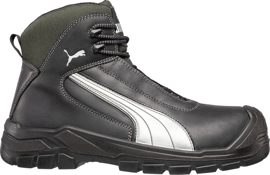 Puma CASCADES Sicherheitsschuhe S3 SRC schwarz/grau 36