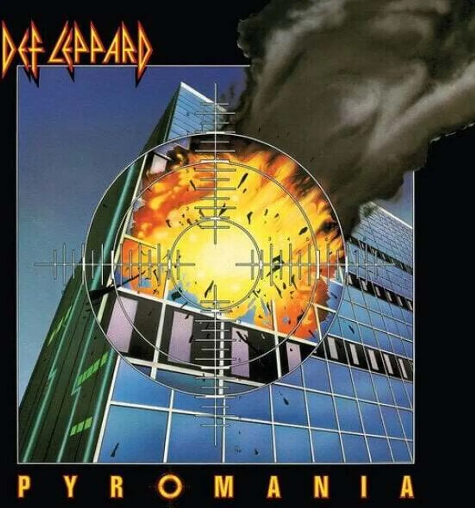 Double Disque Vinyle Def Leppard Pyromania Album Rock 33 Tours Neuf