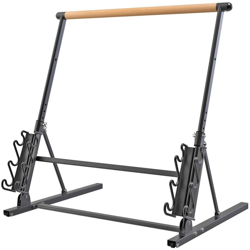 Balletbarre Draagbaar - 4 Hoogtes Instelbaar - 100 cm Productafbeelding 