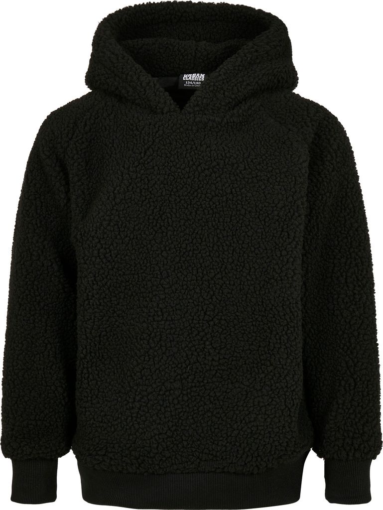 Boys Sherpa Hoody black 158/164
