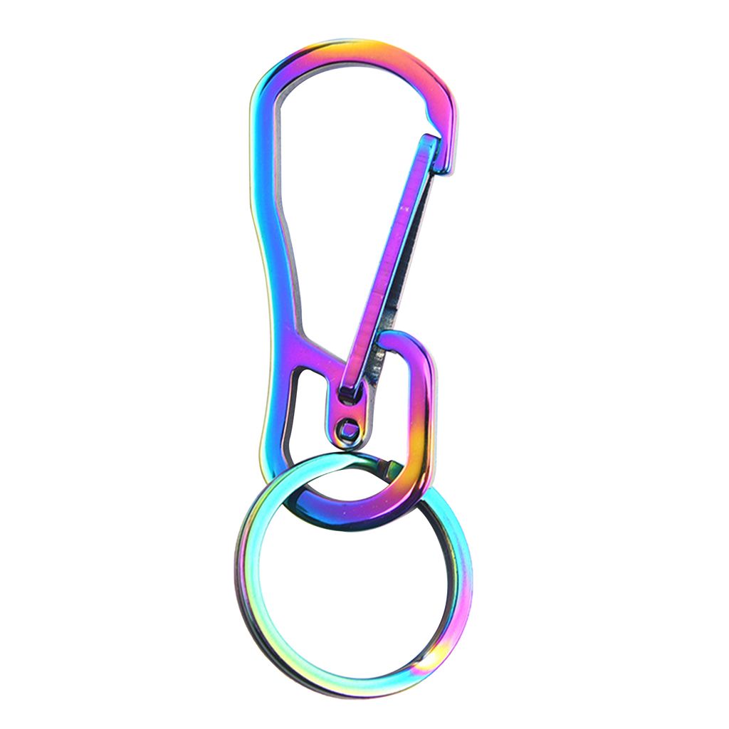 Schlüsselanhänger Hochwertiger multifunktionaler Schlüsselanhänger mit starkem Rückprall zum Klettern im Freien für den täglichen Gebrauch ...