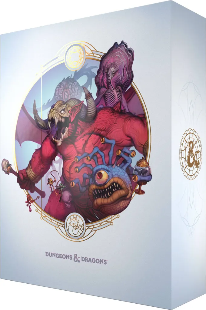 Pack Extension JDR Dungeons & Dragons Gift Set avec Coffret de Rangement - 11