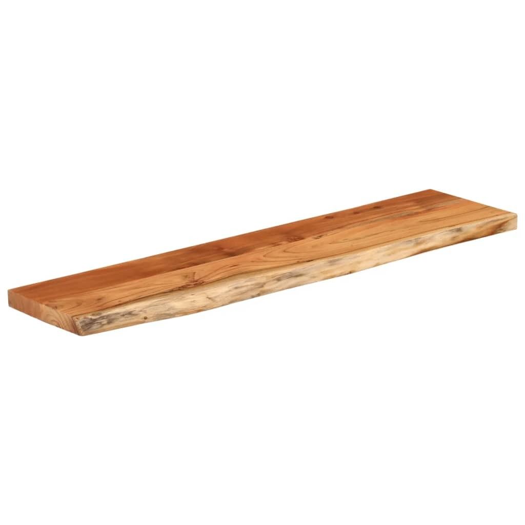 "2026 Aktion" Wandregal 80x20x2,5 cm Rechteckig Massivholz Produktbild 
