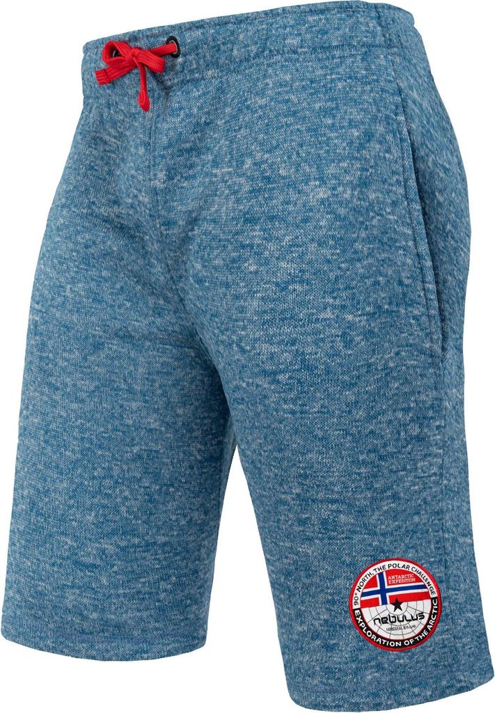 Nebulus Short AZUR Herren, kurze Hose , Sommerhose , P5612 - Herren, blau meliert, S