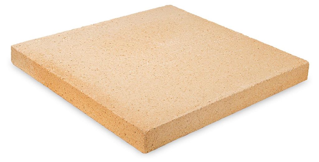 Schamotteplatte 400x400x40mm Produktbild 