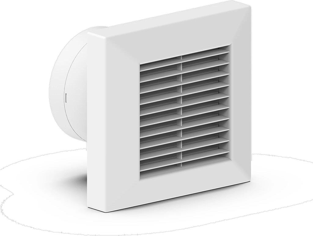 Limodor Axialventilator mit Verschlussklappe und Nachlauf, 1 Stk.