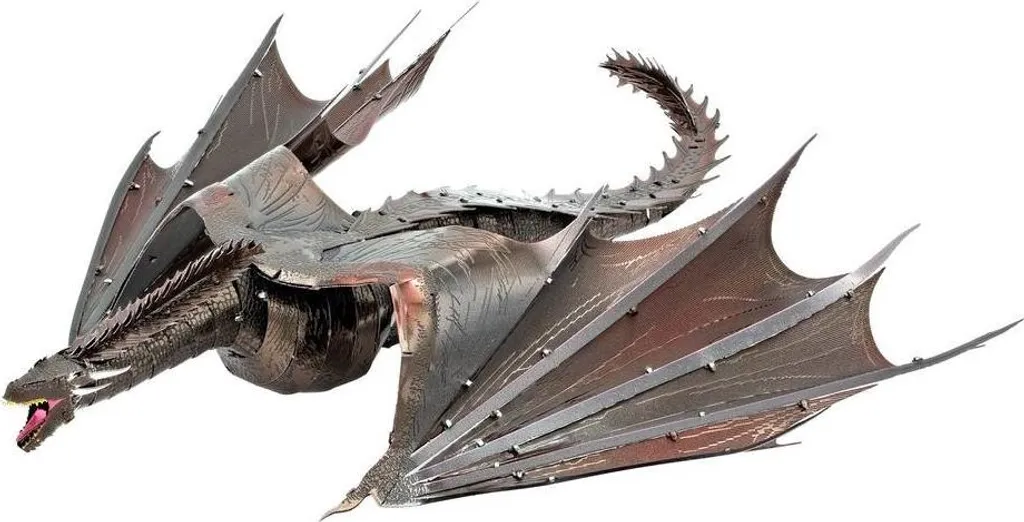 Puzzle Métal 3D Game of Thrones Drogon Objet Déco Geek à Construire
