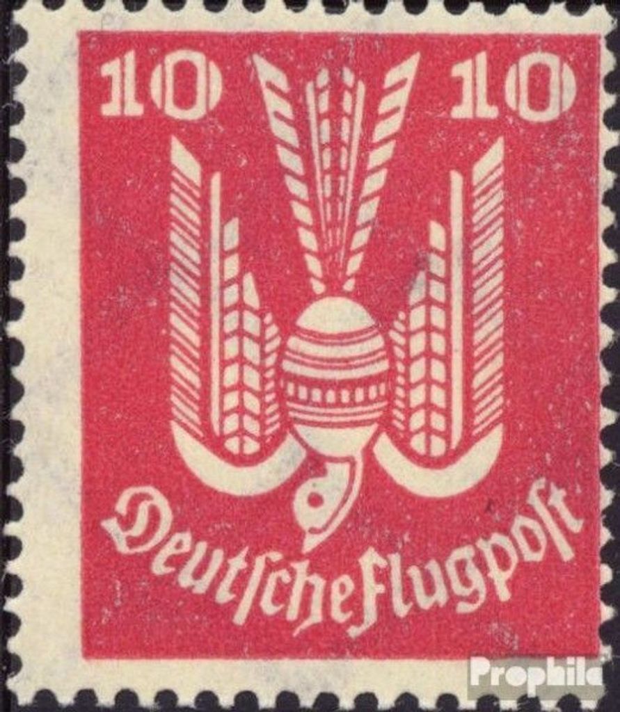 Briefmarken Deutsches Reich 1924 Mi 345 mit Falz Flugpost