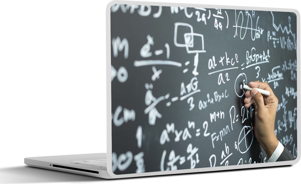 MuchoWow Laptop Aufkleber Sticker Cover Mathematische Berechnungen 30x22 cm - Laptop-Sticker